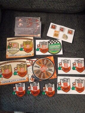 Lot of 21- Home Depot Employee Patches & Pins Awards For Excellence